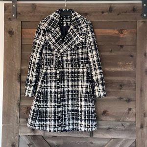 Karl Lagerfeld Fit & Flare Coat